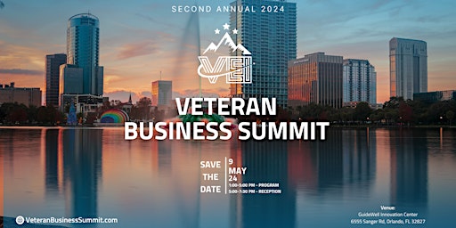 Imagem principal do evento VEI Veteran Business Summit 2024
