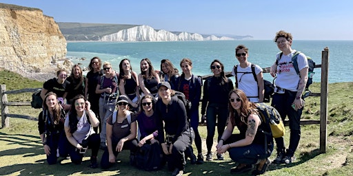 Primaire afbeelding van SEVEN SISTERS EASTER HIKE & BEVIES ON BIRLING GAP BEACH