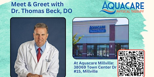 Image principale de Meet & Greet with Dr. Thomas Beck, DO