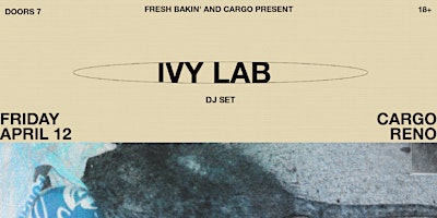 Primaire afbeelding van Ivy Lab at Cargo Concert Hall