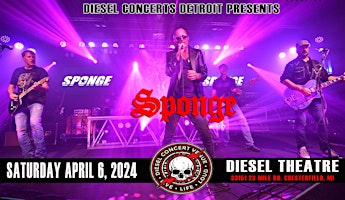 Imagem principal do evento SPONGE Live At Diesel Theatre