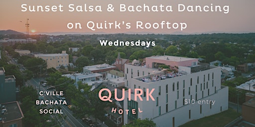 Imagem principal do evento Sunset Salsa & Bachata on the Quirk Rooftop