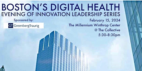 Boston Digital Health Leadership Night  primärbild