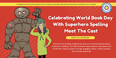 Celebrating World Book Day With Superhero Spelling | Meet The Cast primary image