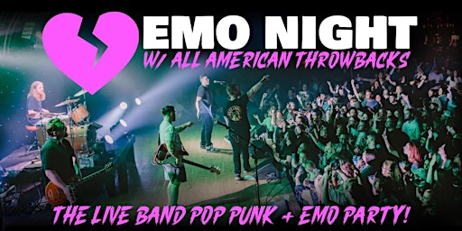 Hauptbild für Emo Night w/ All American Throwbacks @ Piere's | Fort Wayne