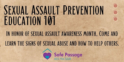 Sexual Assault Prevention Education 101 primary image