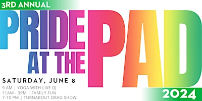 Image principale de Pride at The PAD 2024 | Charity Turnabout Drag Show