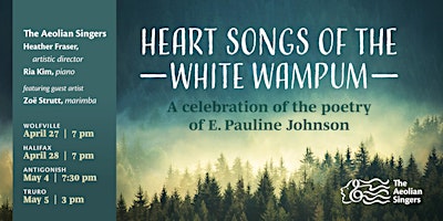 Hauptbild für Heart Songs of the White Wampum    (Halifax)