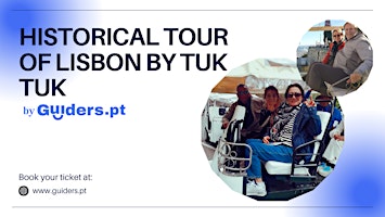 Historical tour of Lisbon by Tuk Tuk primary image
