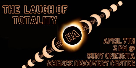 Imagen principal de The Laugh of Totality, Solar Eclipse Stand-Up Comedy Show