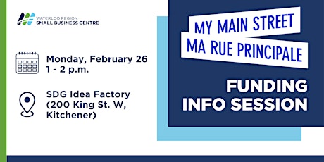 My Main Street Funding Information Session primary image