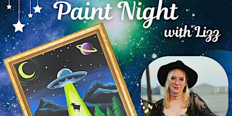 Imagem principal do evento Paint Night with Lizz @ Pilots Cove Cafe