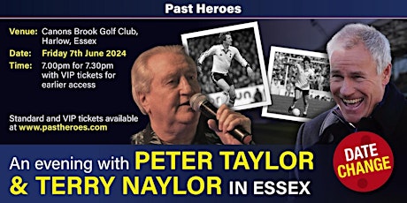 An Evening with Spud and Meathook - Peter Taylor & Terry Naylor - in Harlow