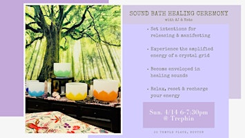 Immagine principale di Sound Bath Healing Ceremony 