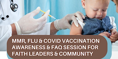 Primaire afbeelding van MMR, Flu & Covid Vaccination Awareness