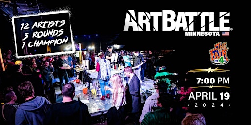 Hauptbild für Art Battle Minnesota - April 19, 2024