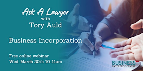 Ask a Lawyer: Business Incorporation primary image