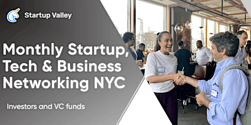 Primaire afbeelding van Monthly  Startup, Tech & Business Networking NYC