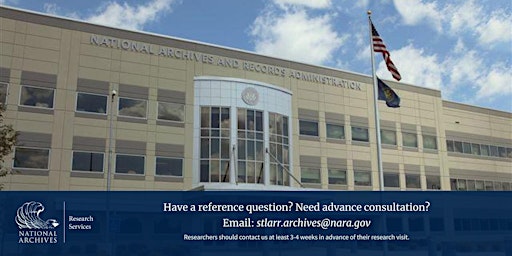 Imagem principal do evento Microfilm Research Appointment - National Archives at St. Louis