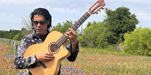 Primaire afbeelding van OLIVER RAJAMANI blends Indian, Flamenco, Romani and Texas music