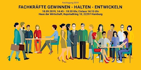 Hauptbild für Fachtagung "Fachkräfte gewinnen – halten – entwickeln"