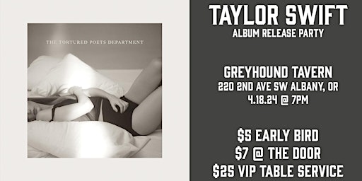 Primaire afbeelding van Taylor Swift - Album Release Party