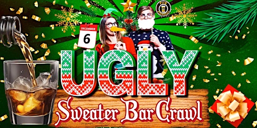 Imagem principal de Ugly Sweater Bar Crawl - Birmingham, AL