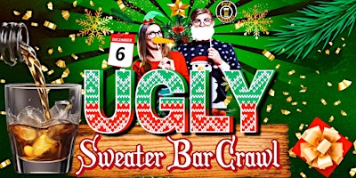 Immagine principale di Ugly Sweater Bar Crawl - Virginia Beach, VA 