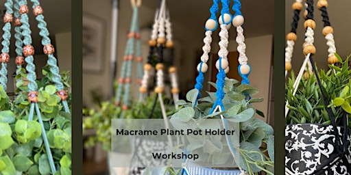 Immagine principale di Macrame Plant Pot Holder 
