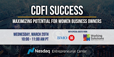 CDFI Success: Maximizing Potential for Women Business Owners