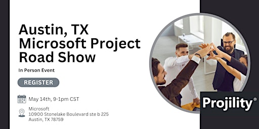 Microsoft Project Road Show, Austin TX primary image