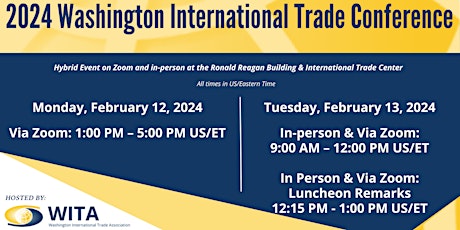 2024 Washington International Trade Conference  primärbild