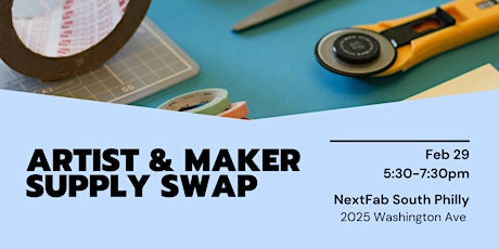 Artist & Maker Supply Swap primary image