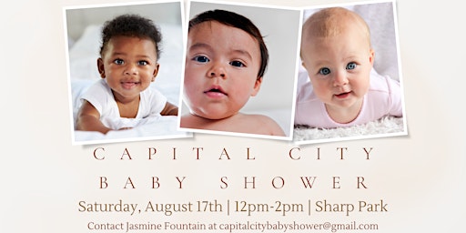 Image principale de The Capital City Baby Shower