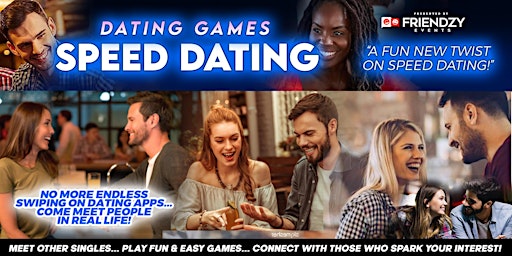 Imagem principal do evento Dating Games - A Unique New Kind Of Speed Dating Event For Singles In NYC
