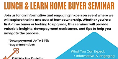 Primaire afbeelding van Thinking of Buying A Home? Join us for the ULTIMATE HOME BUYER'S SEMINAR