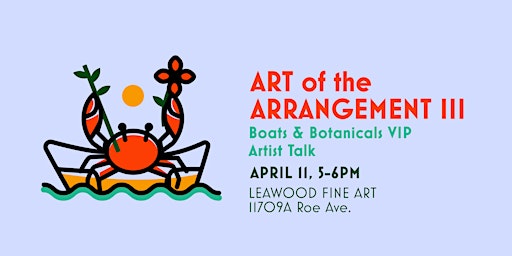 Imagen principal de Art of the Arrangement III: Boats & Botanicals VIP