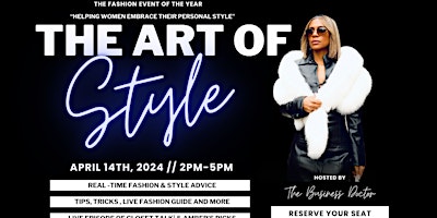 Image principale de "The Art Of Style" Event: Helping Women Embrace Their Personal Style