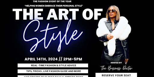 Image principale de "The Art Of Style" Event: Helping Women Embrace Their Personal Style