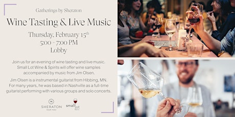 Wine Tasting & Live Music primary image