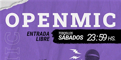 OPEN MIC DE LOS SÁBADOS  primärbild