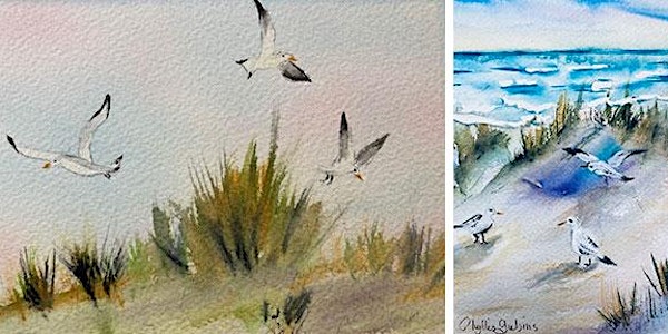 Ventura's Shorebirds Watercolor Workshop with Phyllis Gubins