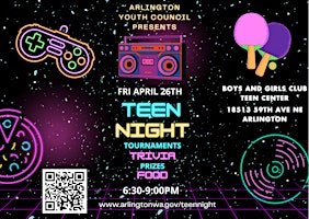 Teen Night tournament games primary image