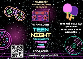 Imagen principal de Teen Night tournament games