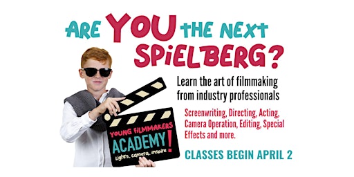 Spring 8 Week Film School For Kids & Teens  primärbild