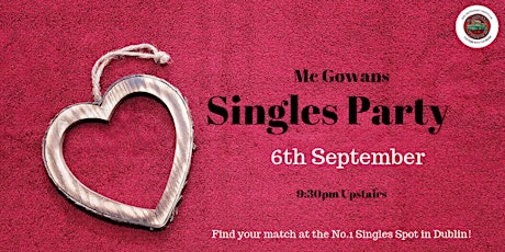 McGowans Singles Party primary image