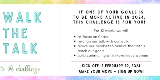 Walk the Talk | Couch to 5k Challenge primary image