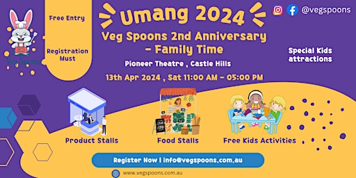 Primaire afbeelding van Umang 2024 - Veg Spoons ® Anniversary Celebration