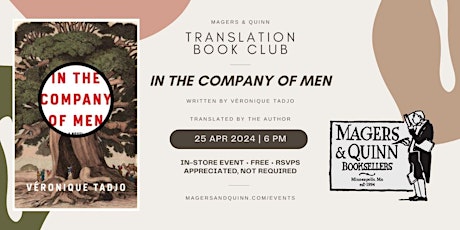 Hauptbild für Translation Book Club - In the Company of Men