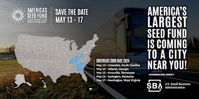 Imagen principal de America’s Seed Fund 2024 Road Tour: Southeast - Knoxville, Tennessee